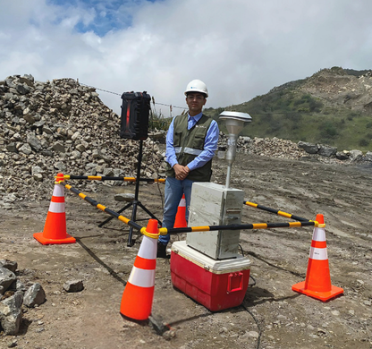 Monitoreo ambiental de calidad del aire y de los niveles de ruido para la minera Phuyu Yuraq.